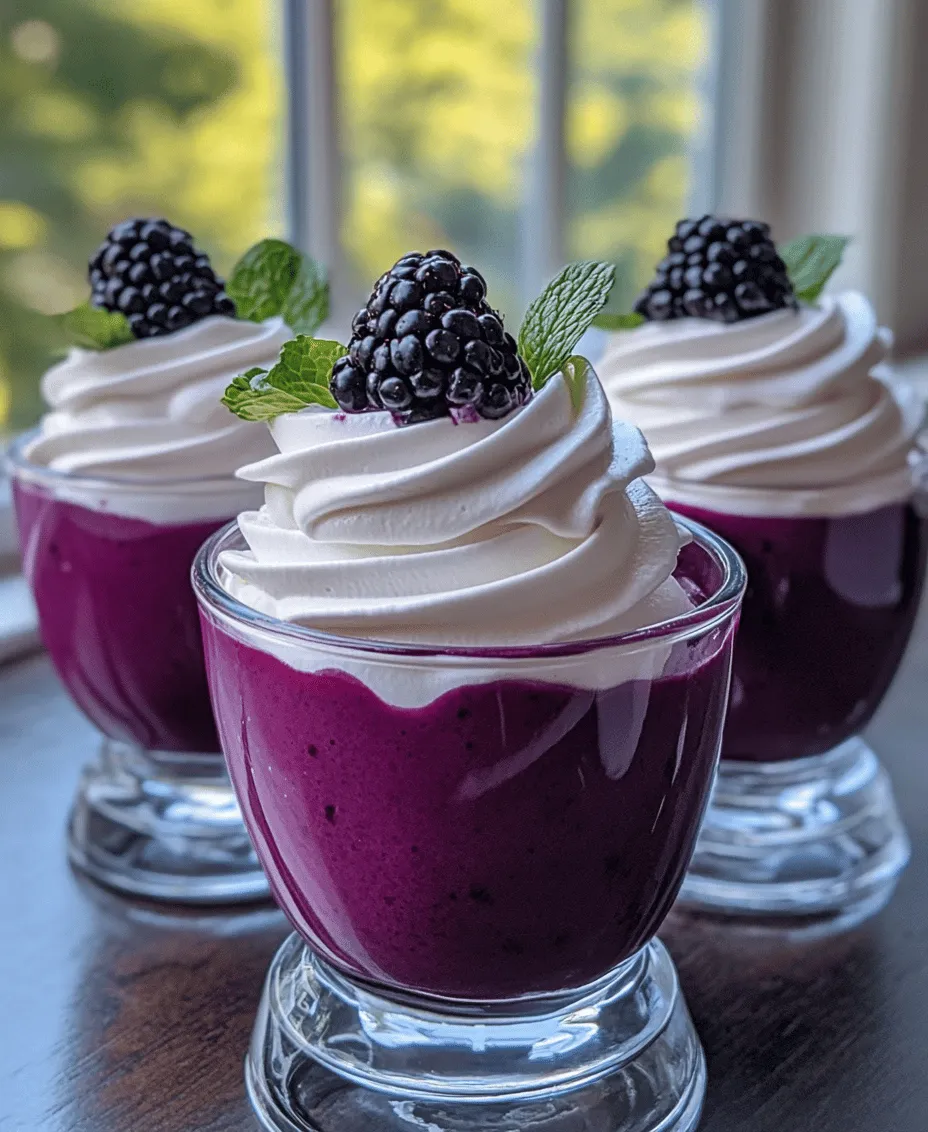 When it comes to desserts that impress, few can rival the elegance and indulgence of a beautifully crafted blackberry mousse. This delightful treat tantalizes the taste buds with its rich, creamy texture and vibrant flavor, making it a favorite among dessert lovers and home cooks alike. Whether you're hosting a dinner party, celebrating a special occasion, or simply seeking a sweet way to end your day, blackberry mousse is a standout choice that never fails to delight.