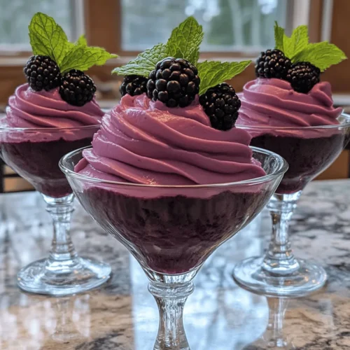 When it comes to desserts that impress, few can rival the elegance and indulgence of a beautifully crafted blackberry mousse. This delightful treat tantalizes the taste buds with its rich, creamy texture and vibrant flavor, making it a favorite among dessert lovers and home cooks alike. Whether you're hosting a dinner party, celebrating a special occasion, or simply seeking a sweet way to end your day, blackberry mousse is a standout choice that never fails to delight.