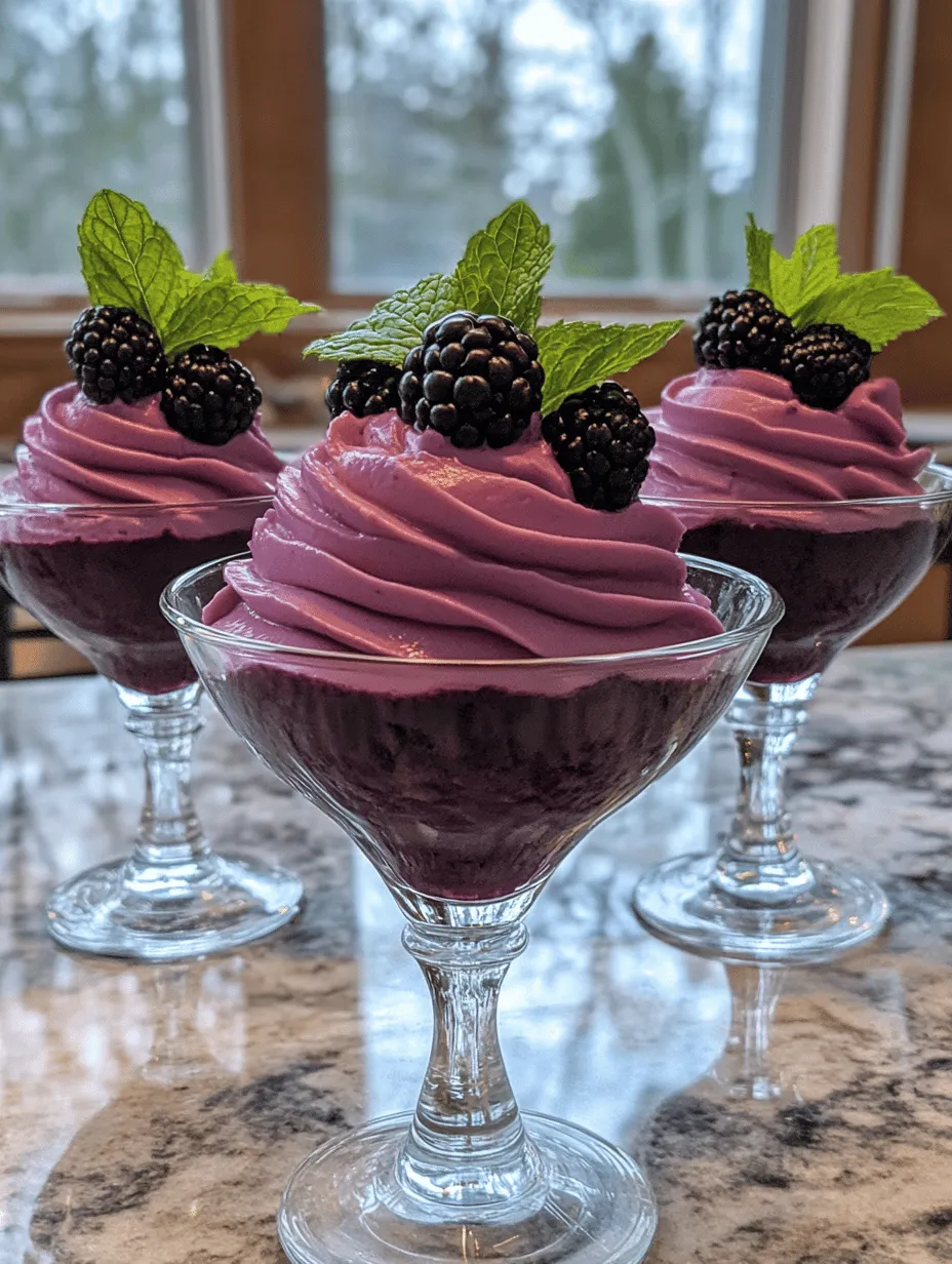When it comes to desserts that impress, few can rival the elegance and indulgence of a beautifully crafted blackberry mousse. This delightful treat tantalizes the taste buds with its rich, creamy texture and vibrant flavor, making it a favorite among dessert lovers and home cooks alike. Whether you're hosting a dinner party, celebrating a special occasion, or simply seeking a sweet way to end your day, blackberry mousse is a standout choice that never fails to delight.