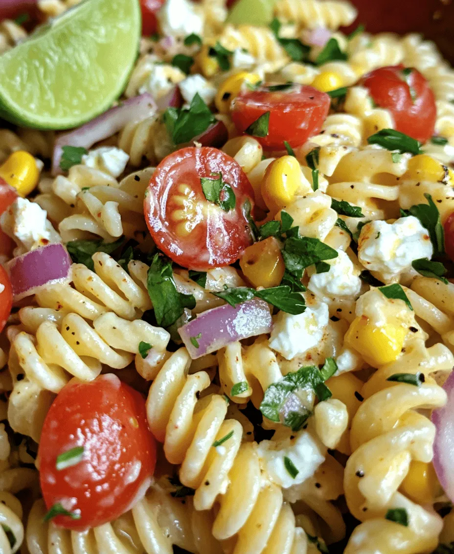 As the summer sun shines down and outdoor gatherings begin to fill the calendar, a refreshing dish that captures the essence of vibrant flavors is essential. Enter the Easy Mexican Street Corn Pasta Salad—a delightful fusion that draws inspiration from the beloved Mexican street corn, or 