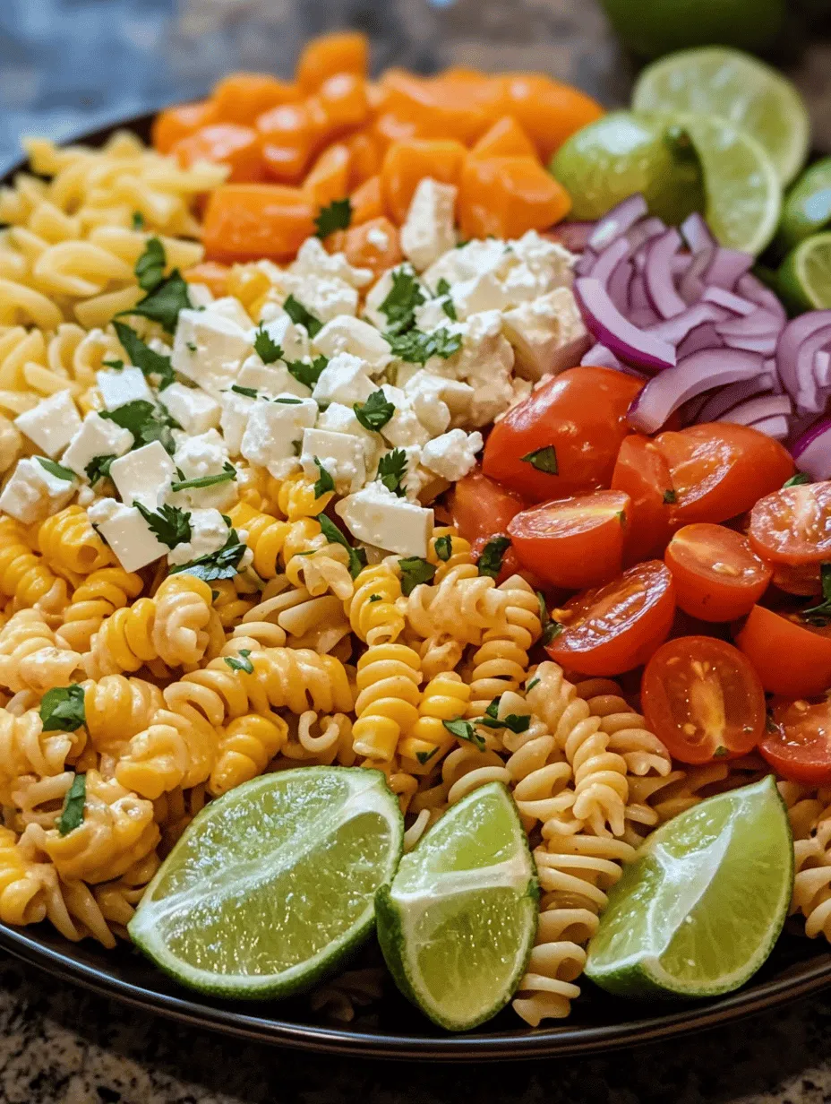 As the summer sun shines down and outdoor gatherings begin to fill the calendar, a refreshing dish that captures the essence of vibrant flavors is essential. Enter the Easy Mexican Street Corn Pasta Salad—a delightful fusion that draws inspiration from the beloved Mexican street corn, or "elote." Traditionally served on cob, elote is slathered in creamy sauces, sprinkled with cheese, and finished with a squeeze of lime—transforming simple ingredients into an unforgettable culinary experience. This pasta salad captures all those quintessential flavors while offering a new twist that's perfect for picnics, barbecues, and potlucks.