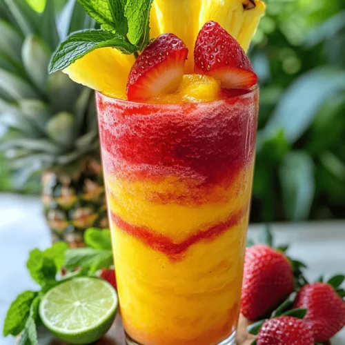 As the sun shines brightly and temperatures rise, nothing quite hits the spot like a cool, refreshing slushie. This iconic summer treat has been a favorite for generations, capturing the essence of fun, relaxation, and sunny days. Whether at a carnival, beachside shack, or homemade on a hot afternoon, slushies evoke feelings of nostalgia and joy. Among the plethora of flavors, one combination stands out for its vibrant colors and delectable taste: Pineapple Strawberry Swirled Slushies.