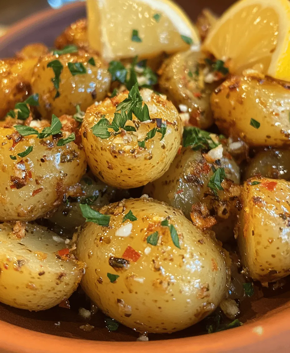 Discover the delightful world of Mediterranean flavors with our Zesty Greek Lemon Potatoes recipe. This dish, characterized by its bright lemony taste and aromatic herbs, is an excellent accompaniment to a variety of meals. The vibrant flavors of fresh lemon juice, aromatic garlic, and earthy oregano come together to create a side dish that is not just delicious but also visually appealing. Perfect for family dinners or gatherings, these roasted Yukon Gold potatoes are not only easy to prepare but also packed with flavor. In this article, we will explore the ingredients, preparation steps, and the cultural significance of this beloved dish, making it a staple in your culinary repertoire.