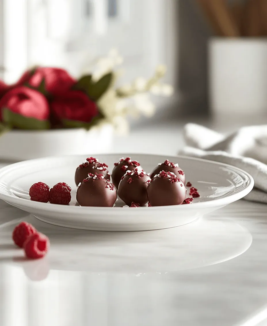 Chocolate truffles have long held a special place in the hearts of dessert lovers, celebrated for their rich, velvety texture and decadent taste. These delightful confections are not just a treat for the taste buds; they are also a feast for the eyes, often elegantly crafted and beautifully presented. Among the multitude of truffle varieties, Raspberry Rose Chocolate Truffles stand out, offering a unique and sophisticated flavor profile that promises to enchant anyone who takes a bite.