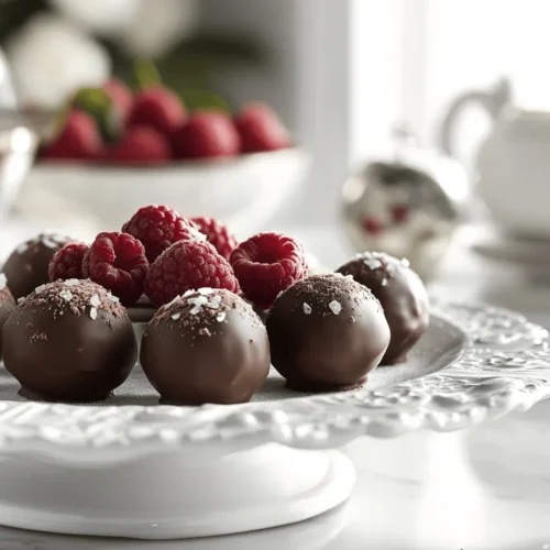 Chocolate truffles have long held a special place in the hearts of dessert lovers, celebrated for their rich, velvety texture and decadent taste. These delightful confections are not just a treat for the taste buds; they are also a feast for the eyes, often elegantly crafted and beautifully presented. Among the multitude of truffle varieties, Raspberry Rose Chocolate Truffles stand out, offering a unique and sophisticated flavor profile that promises to enchant anyone who takes a bite.