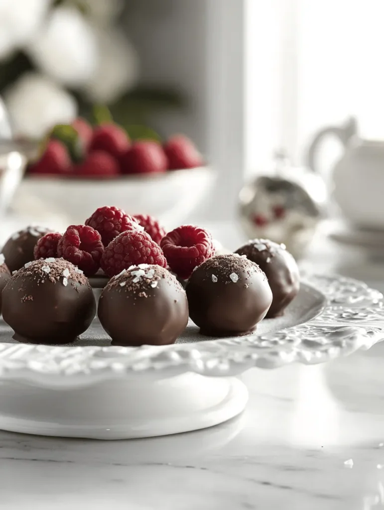 Chocolate truffles have long held a special place in the hearts of dessert lovers, celebrated for their rich, velvety texture and decadent taste. These delightful confections are not just a treat for the taste buds; they are also a feast for the eyes, often elegantly crafted and beautifully presented. Among the multitude of truffle varieties, Raspberry Rose Chocolate Truffles stand out, offering a unique and sophisticated flavor profile that promises to enchant anyone who takes a bite.