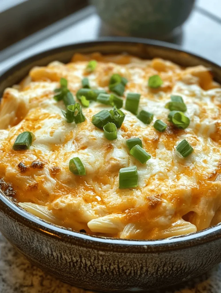 If you're searching for a dish that perfectly marries comfort and excitement, look no further than Cheesy Buffalo Chicken Pasta Bake. This delicious recipe combines tender pasta, spicy buffalo sauce, and creamy cheeses, making it an irresistible option for any mealtime occasion. Whether you're hosting a family dinner, planning a lively party, or bringing a dish to a potluck, this pasta bake is sure to impress your guests and satisfy your cravings.