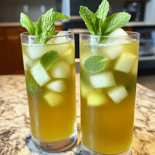 As the sun shines brighter and the temperatures rise, nothing beats the heat quite like a refreshing glass of iced tea. This beloved beverage has transcended cultures and regions, evolving into a versatile drink that can be customized in countless ways. From classic black tea to fruity infusions, iced tea is a staple during the warm months, providing hydration and delight with each sip. Among the myriad of iced tea options, the Honeydew Mint Iced Tea stands out as a unique and invigorating summer drink.