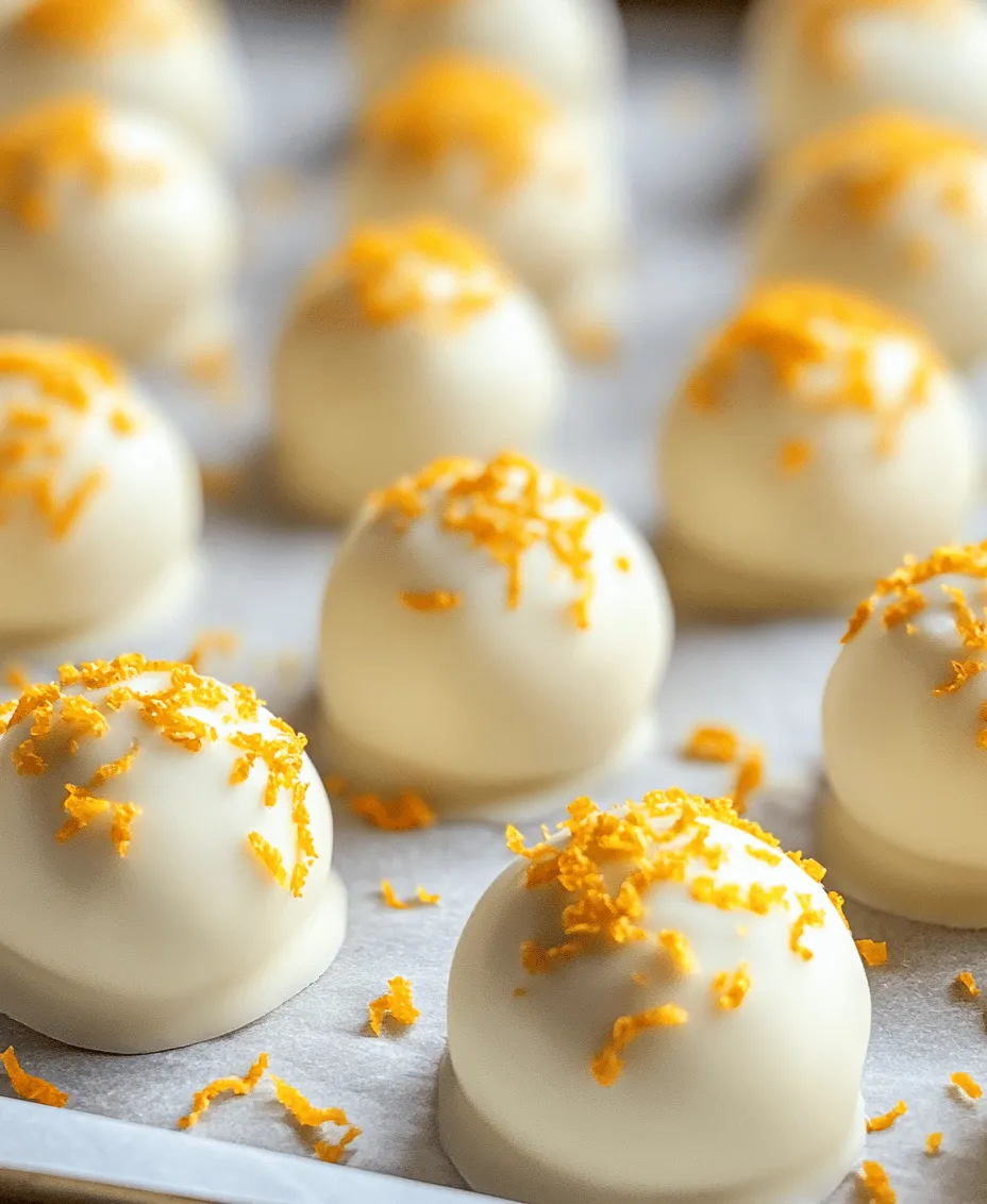When it comes to delightful desserts, the No Bake Orange Creamsicle Truffles stand out as a deliciously easy treat that embodies the nostalgia of summer days spent indulging in creamy orange popsicles. These truffles are not only a visual treat with their vibrant orange color and white chocolate coating, but they are also a delightful combination of flavors that transport you back to childhood memories. The vibrant citrus notes combined with creamy undertones make these truffles a refreshing alternative to traditional baked desserts.