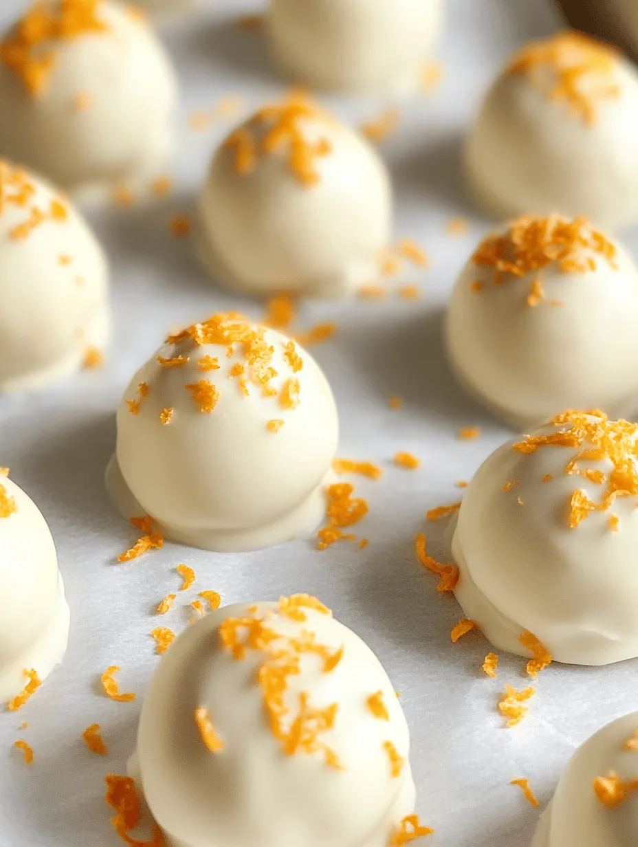 When it comes to delightful desserts, the No Bake Orange Creamsicle Truffles stand out as a deliciously easy treat that embodies the nostalgia of summer days spent indulging in creamy orange popsicles. These truffles are not only a visual treat with their vibrant orange color and white chocolate coating, but they are also a delightful combination of flavors that transport you back to childhood memories. The vibrant citrus notes combined with creamy undertones make these truffles a refreshing alternative to traditional baked desserts.