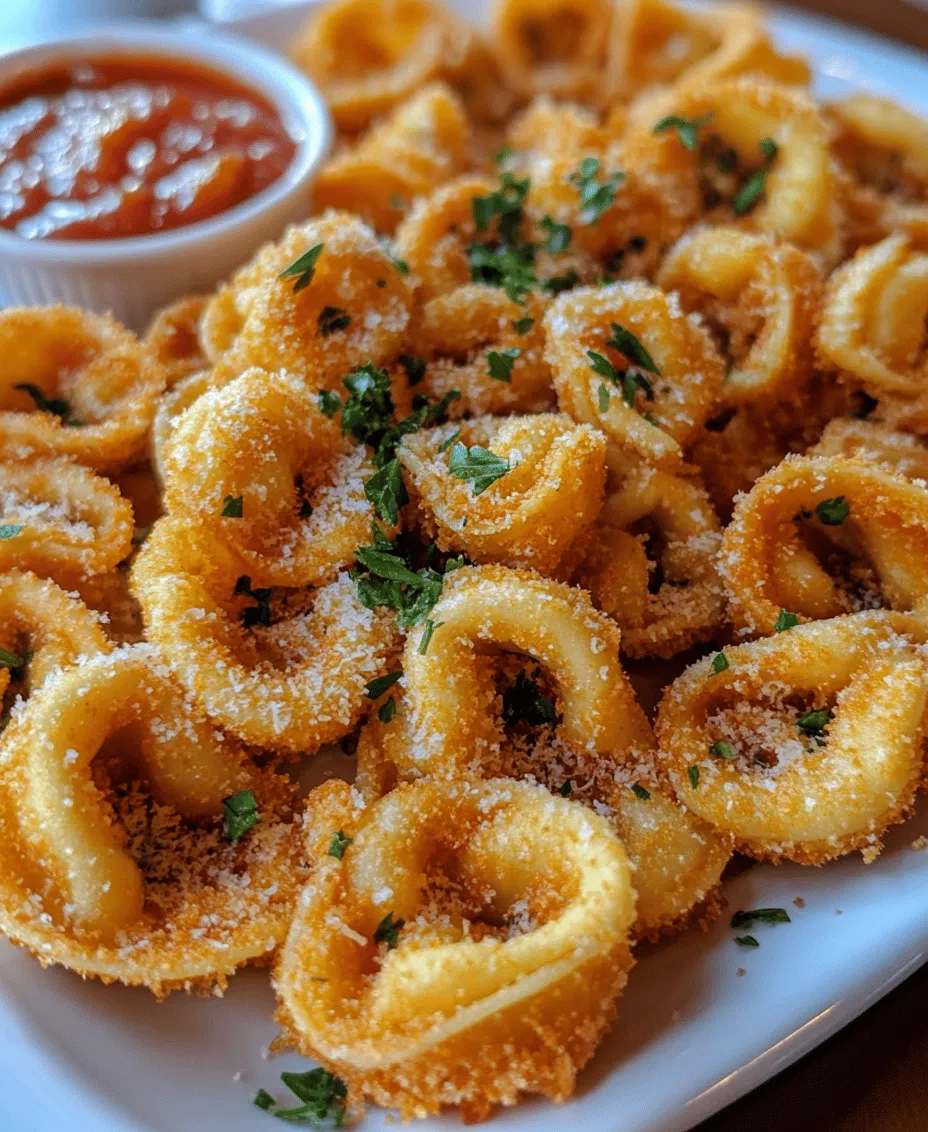 There’s something irresistibly delightful about tortellini. This beloved stuffed pasta has captured the hearts and taste buds of food lovers worldwide. Among the myriad ways to enjoy tortellini, one preparation stands out: Quick & Crispy Parmesan Fried Tortellini. This dish offers an enticing contrast of textures, with the tortellini's tender filling enveloped in a crunchy, golden-brown crust.