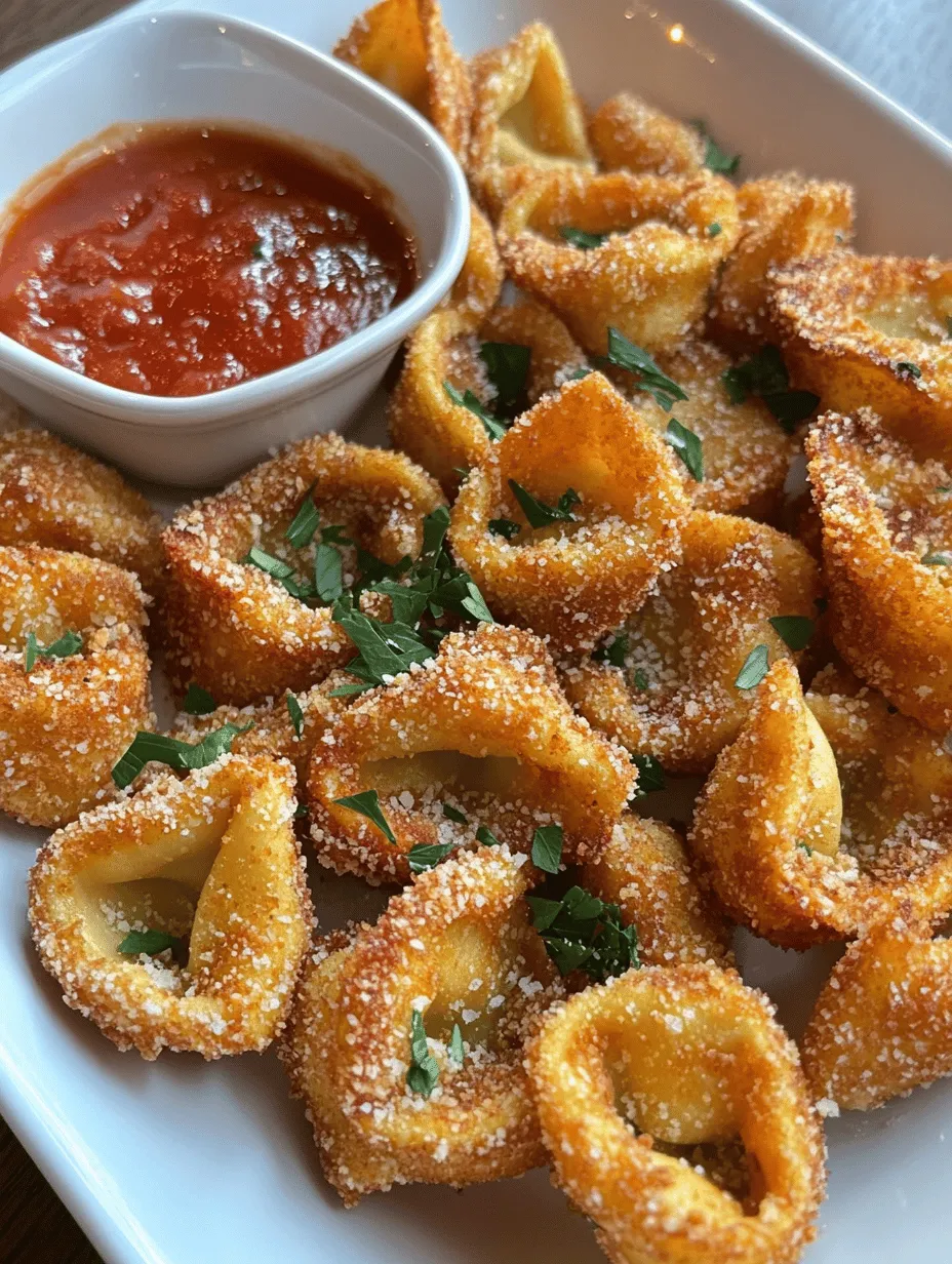 There’s something irresistibly delightful about tortellini. This beloved stuffed pasta has captured the hearts and taste buds of food lovers worldwide. Among the myriad ways to enjoy tortellini, one preparation stands out: Quick & Crispy Parmesan Fried Tortellini. This dish offers an enticing contrast of textures, with the tortellini's tender filling enveloped in a crunchy, golden-brown crust.