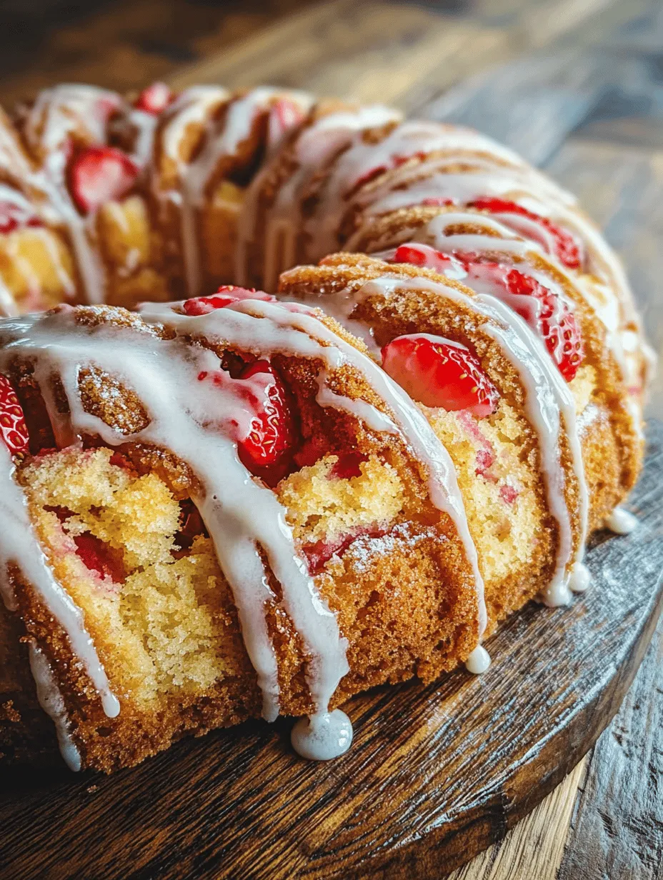If you’re searching for a cake that perfectly marries the sweetness of fresh strawberries with the comforting, nostalgic flavors of a honeybun, look no further than the Strawberry Honeybun Cake. This delightful dessert is not only a feast for the eyes but also a treat that will tantalize your taste buds, making it an ideal choice for gatherings, celebrations, or simply as a special dessert for family meals. With its moist, tender crumb and the fragrant notes of cinnamon, this cake is sure to become a favorite in your household.