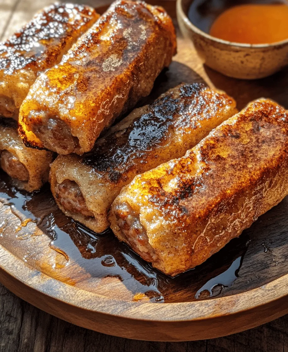 Before diving into the cooking process, it’s essential to gather all the necessary ingredients. The beauty of Sausage French Toast Roll-Ups lies in their simplicity and accessibility. Here’s a comprehensive list to get you started: