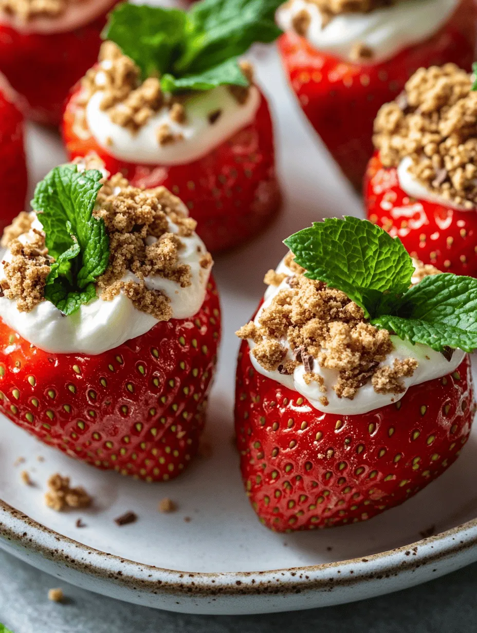 To create your Cheesecake Deviled Strawberries, you'll need to gather a few key ingredients that work together to achieve the perfect balance of flavors and textures. Let’s take a closer look at what you’ll need and why each ingredient plays an essential role in this recipe.