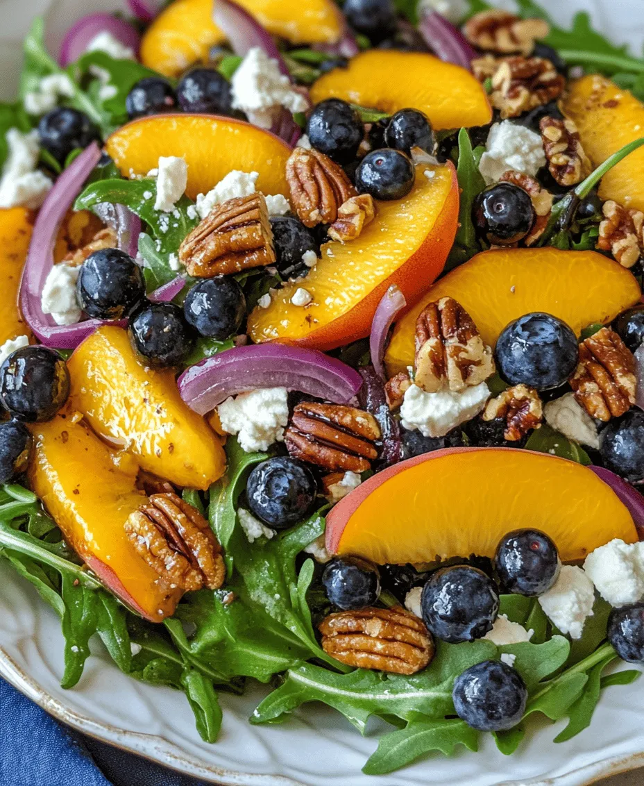 As the temperatures rise and the days grow longer, summer beckons us to indulge in lighter, refreshing meals. What better way to celebrate the season than with a vibrant Blueberry Peach Feta Salad? This delightful dish is not only visually appealing but also a feast for the senses—combining bursts of sweetness from ripe fruits, the creamy tang of feta cheese, and the satisfying crunch of nuts. Whether you’re hosting a backyard barbecue, planning a picnic in the park, or simply looking for a nourishing light lunch, this salad is the ideal choice.