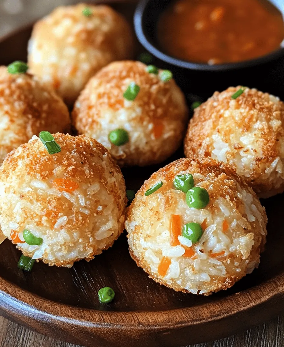 Fried rice balls, often referred to as arancini in Italian cuisine and onigiri in Japanese culture, are a delightful culinary creation that embodies comfort and versatility. These little spheres of joy combine the warm, familiar flavors of rice with a crispy, golden exterior, making them an irresistible snack or appetizer. As simple as they are delicious, fried rice balls can be a perfect addition to any gathering, whether you're hosting a casual get-together, a festive party, or simply looking for a fun family meal.