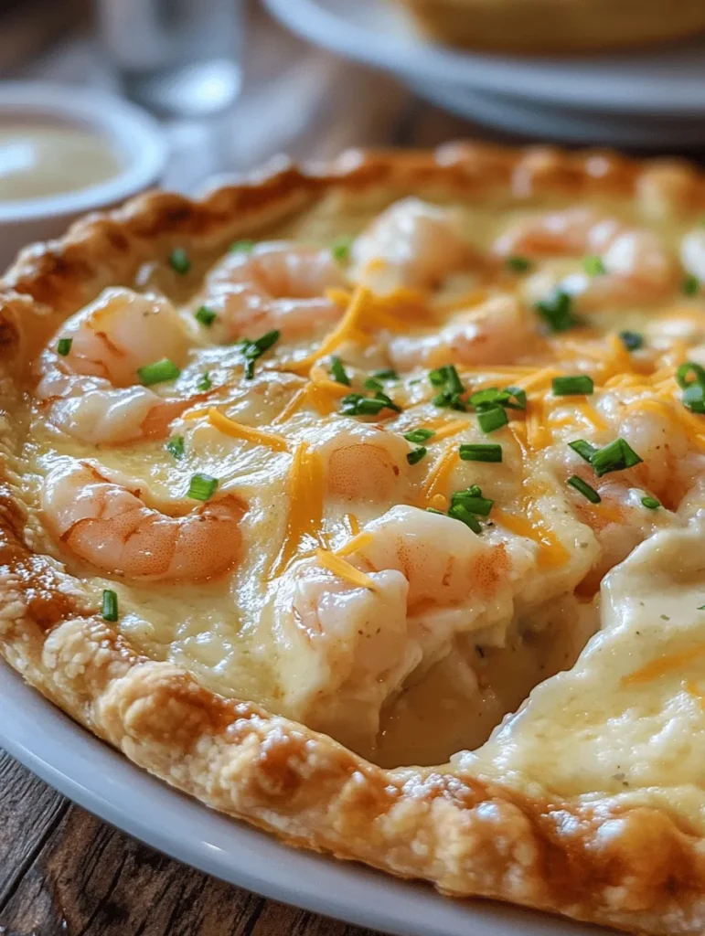 Florida, known for its vibrant culture and delicious seafood, brings you a delightful culinary creation—Florida Shrimp Pie. This recipe encapsulates the essence of coastal cuisine, combining fresh shrimp with a creamy filling nestled in a savory pie crust. With its roots in the coastal towns of Florida, this dish showcases the best of the region's seafood, making it a beloved choice among locals and visitors alike.