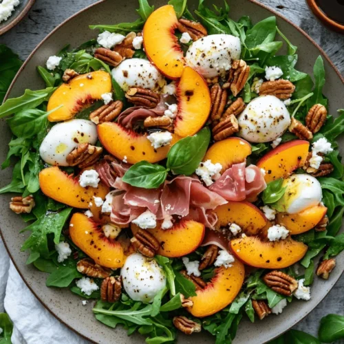 As the summer sun bathes the world in warmth and color, a refreshing salad can be the perfect way to celebrate the season's bounty. Summer salads are not just about being light and healthy; they also offer an explosion of flavors, textures, and vibrant colors that can transform any meal into a delightful experience. One standout recipe that exemplifies the luxurious nature of summer salads is the Millionaire Peach Salad. This exquisite dish combines sweet, juicy peaches with a medley of fresh greens, creamy cheeses, and savory prosciutto, creating a culinary masterpiece that tantalizes the taste buds.