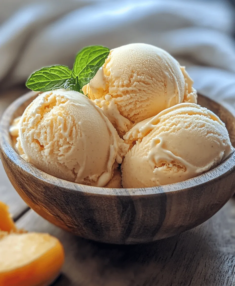 There's something undeniably delightful about homemade ice cream. The process of crafting your own frozen treat brings a sense of nostalgia and joy that store-bought varieties simply can't replicate. As the summer sun shines brightly, the allure of creamy, refreshing ice cream becomes even more compelling. Among the myriad of flavors available, peach ice cream stands out, thanks to its vibrant sweetness and luscious texture.