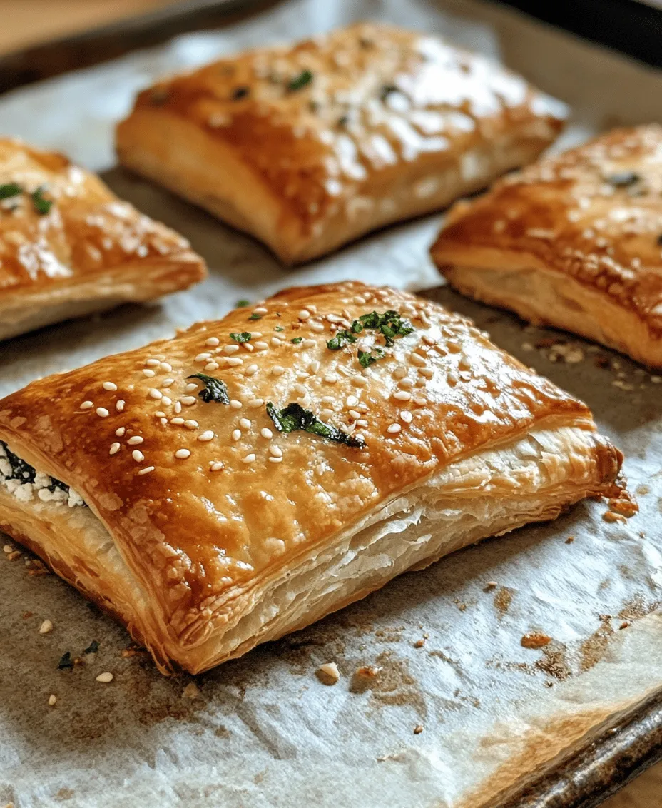Are you searching for a delightful snack that can effortlessly elevate your meal prep game? Look no further than these Cheesy Spinach Delight Pastry Puffs! This recipe combines the buttery, flaky goodness of puff pastry with a rich, creamy filling of fresh spinach and a medley of cheeses. Perfect for entertaining guests or simply enjoying a cozy night in, these pastry puffs are not only easy to prepare but also pack a flavorful punch that will leave everyone asking for seconds.
