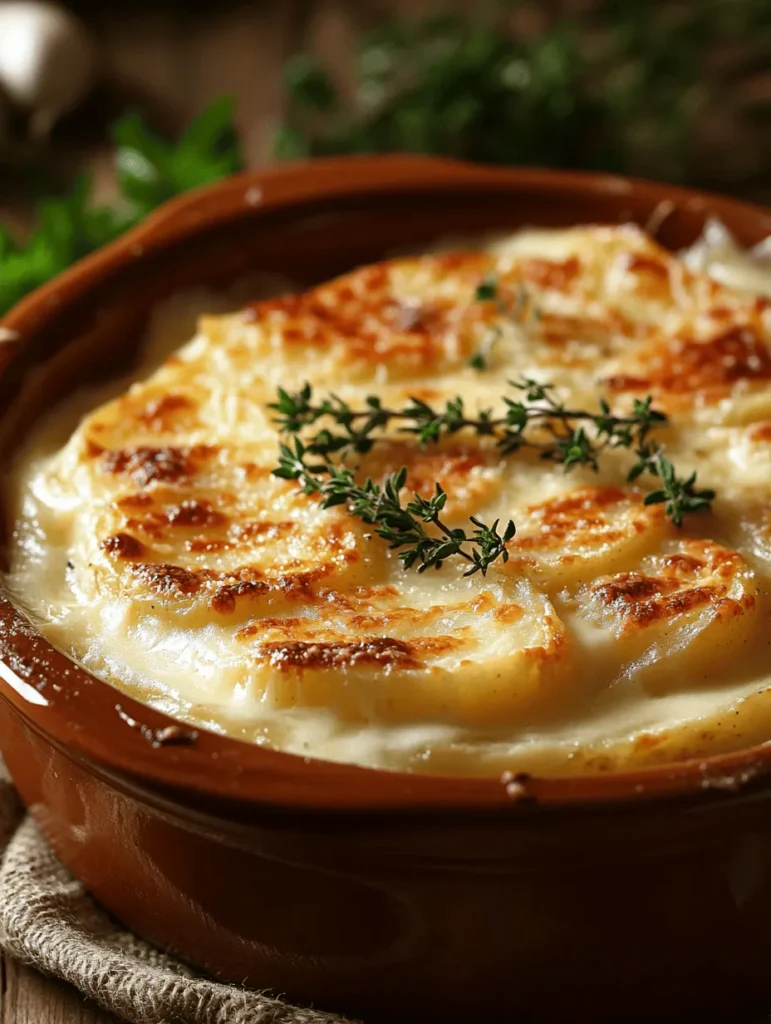 Scalloped potatoes are a beloved comfort food that has stood the test of time, often gracing the tables of family gatherings, holiday feasts, and cozy weeknight dinners. This creamy, cheesy dish is not just a side; it’s a culinary hug, providing warmth and satisfaction in every bite. While traditional scalloped potatoes are delightful in their simplicity, this recipe elevates the classic with a luscious creamy cheesy garlic twist that enhances the flavors and textures, making it a standout dish.