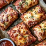 Are you ready to elevate your next gathering with a delicious, crowd-pleasing treat? Look no further than Cheesy Ham Bliss Sticks! These delectable morsels consist of gooey mozzarella cheese enveloped in savory ham, all coated with a crispy, golden crust. Whether it’s a game day celebration, a festive family gathering, or a casual get-together with friends, these cheesy delights are sure to steal the show.