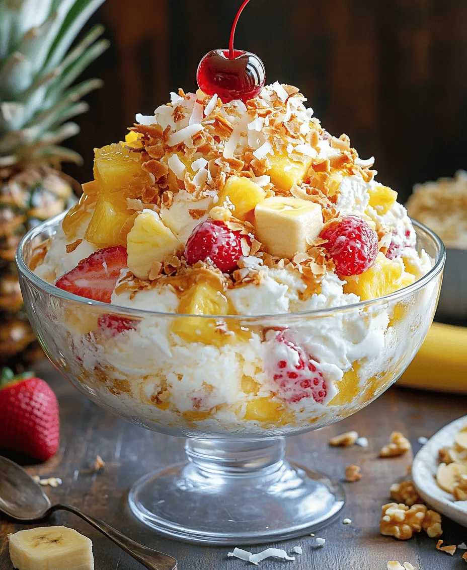 As the warm sun graces the sky and the gentle breeze whispers through the palm trees, there's an undeniable urge to embrace the flavors of summer. One delightful way to do so is with the Tropical Paradise Ice Cream Sundae. This indulgent treat is not just a dessert; it’s an experience that transports you to a sun-kissed beach, surrounded by the delightful sounds of the ocean. Combining luscious coconut ice cream with vibrant, fresh fruits, this sundae stands out as a refreshing delight that perfectly encapsulates the essence of paradise.