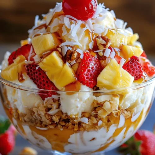 As the warm sun graces the sky and the gentle breeze whispers through the palm trees, there's an undeniable urge to embrace the flavors of summer. One delightful way to do so is with the Tropical Paradise Ice Cream Sundae. This indulgent treat is not just a dessert; it’s an experience that transports you to a sun-kissed beach, surrounded by the delightful sounds of the ocean. Combining luscious coconut ice cream with vibrant, fresh fruits, this sundae stands out as a refreshing delight that perfectly encapsulates the essence of paradise.