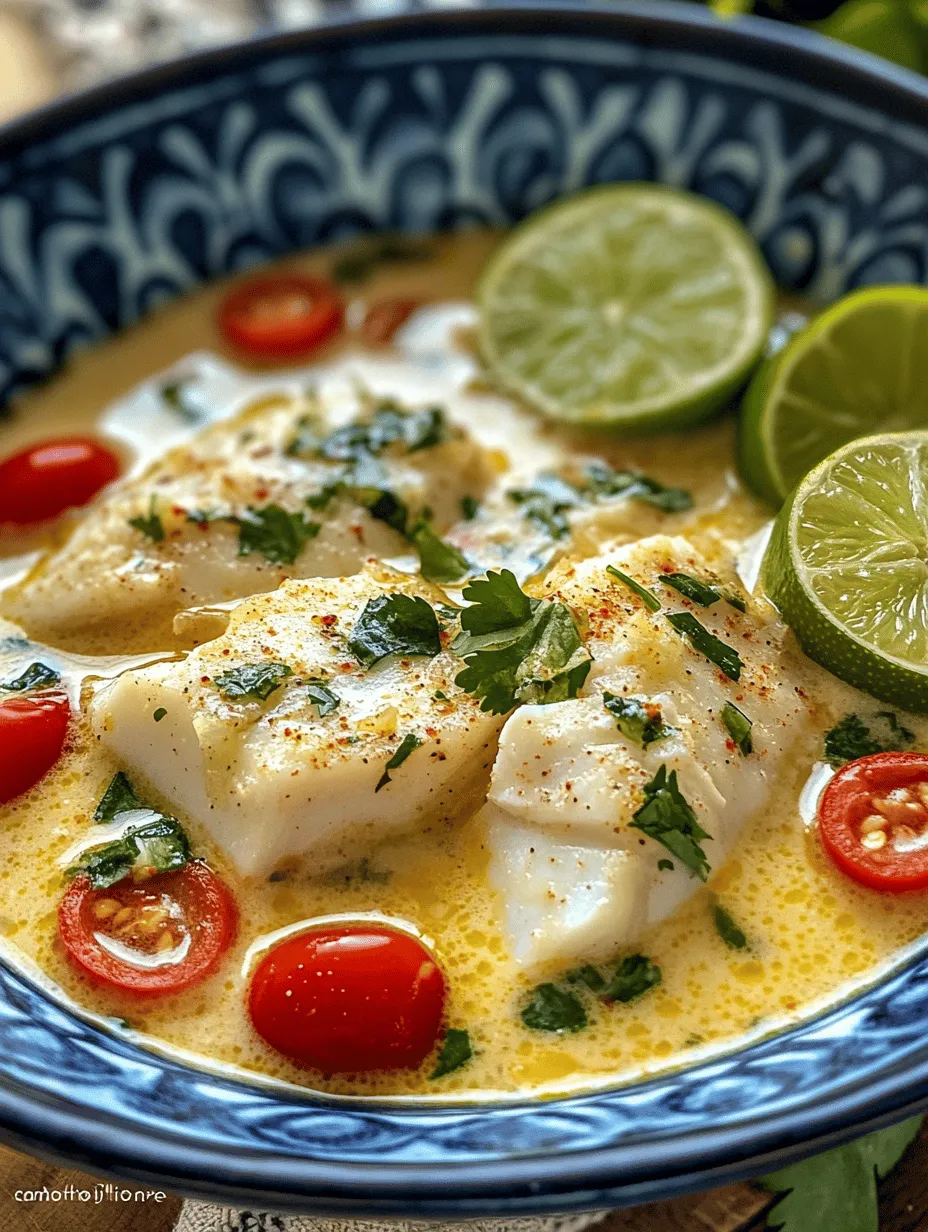 Imagine sitting by the beach, the gentle sound of waves crashing in the background, while savoring a bowl of this delightful soup. That’s the essence of coconut lime fish soup. Its rich, creamy coconut base is perfectly balanced with the tang of lime, creating a dish that transports you to a sun-soaked paradise. The combination of these flavors not only tantalizes the taste buds but also offers a nourishing meal that’s perfect for any occasion.