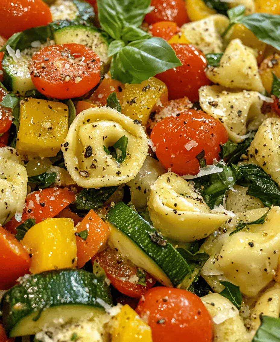 Are you ready to elevate your summer dining experience with a dish that embodies the vibrant flavors of the season? Tortellini with Summer Veggies is the perfect choice, marrying the deliciousness of fresh ingredients with the convenience of quick preparation. This recipe is not only a feast for the eyes but also a celebration of wholesome ingredients that come together to create a colorful and nutritious meal.