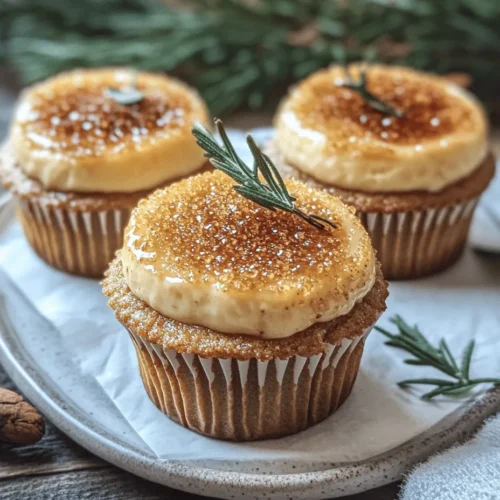 Desserts have a remarkable way of evoking nostalgia and delight, and crème brûlée and cheesecake are two of the most cherished options on any dessert menu. Crème brûlée, with its silky custard base and signature caramelized sugar topping, offers a rich and luxurious experience that many adore. Cheesecake, on the other hand, is a classic favorite known for its creamy texture and versatility in flavors. Now, imagine combining these two decadent desserts into one individual serving: enter the Vanilla Bean Crème Brûlée Cheesecake Cupcakes.