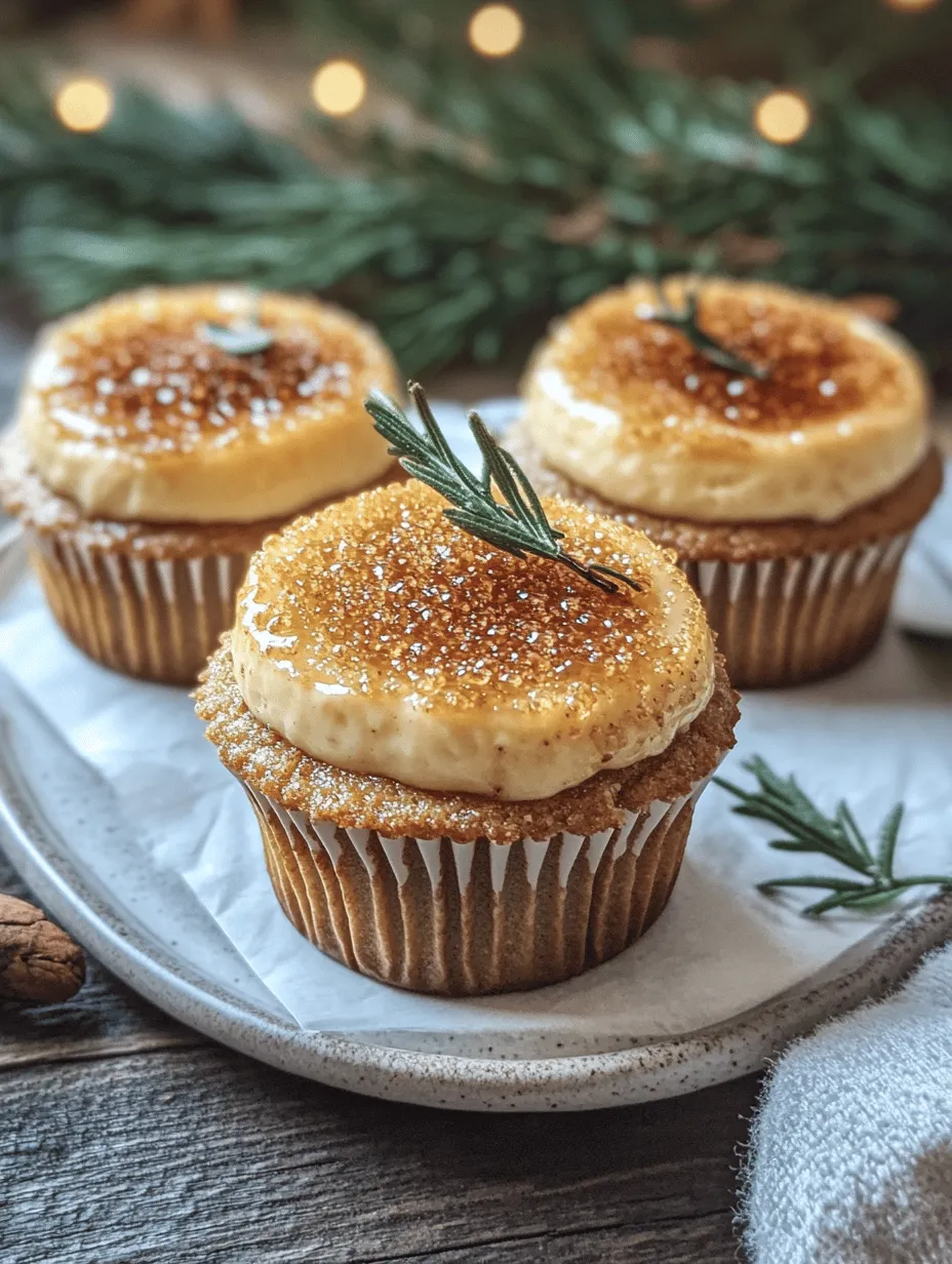 Desserts have a remarkable way of evoking nostalgia and delight, and crème brûlée and cheesecake are two of the most cherished options on any dessert menu. Crème brûlée, with its silky custard base and signature caramelized sugar topping, offers a rich and luxurious experience that many adore. Cheesecake, on the other hand, is a classic favorite known for its creamy texture and versatility in flavors. Now, imagine combining these two decadent desserts into one individual serving: enter the Vanilla Bean Crème Brûlée Cheesecake Cupcakes.