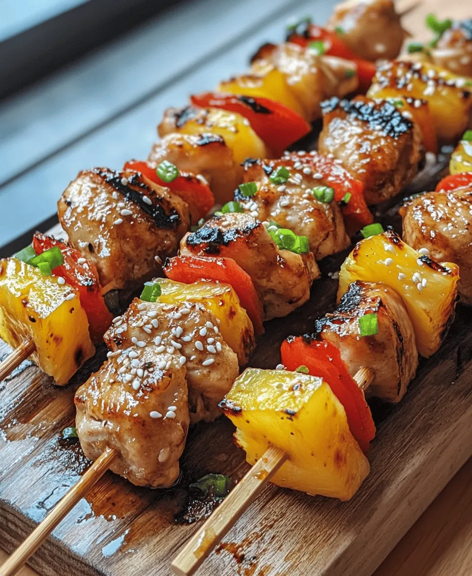 As the warm weather approaches, the aroma of grilled food wafts through backyards, parks, and outdoor gatherings. There is something undeniably appealing about cooking over an open flame, especially when it comes to summer meals that celebrate fresh, vibrant ingredients. Among the many options available, grilled pineapple and chicken teriyaki skewers stand out as a delightful fusion of flavors that is both satisfying and nutritious. This recipe not only brings together tender chicken, juicy pineapple, and colorful vegetables, but it also offers an easy, hands-on approach perfect for family gatherings or casual barbecues.