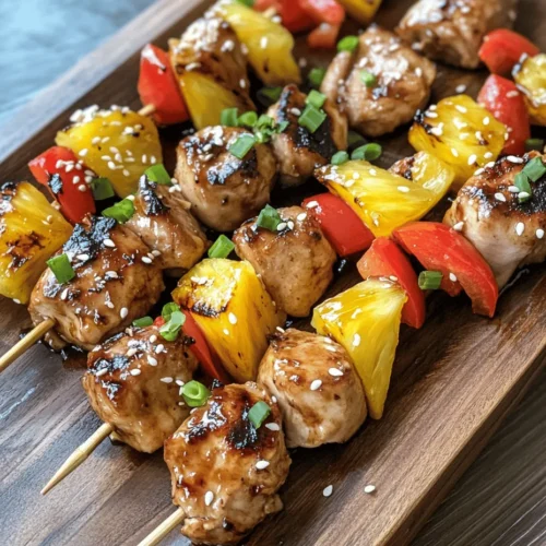 As the warm weather approaches, the aroma of grilled food wafts through backyards, parks, and outdoor gatherings. There is something undeniably appealing about cooking over an open flame, especially when it comes to summer meals that celebrate fresh, vibrant ingredients. Among the many options available, grilled pineapple and chicken teriyaki skewers stand out as a delightful fusion of flavors that is both satisfying and nutritious. This recipe not only brings together tender chicken, juicy pineapple, and colorful vegetables, but it also offers an easy, hands-on approach perfect for family gatherings or casual barbecues.