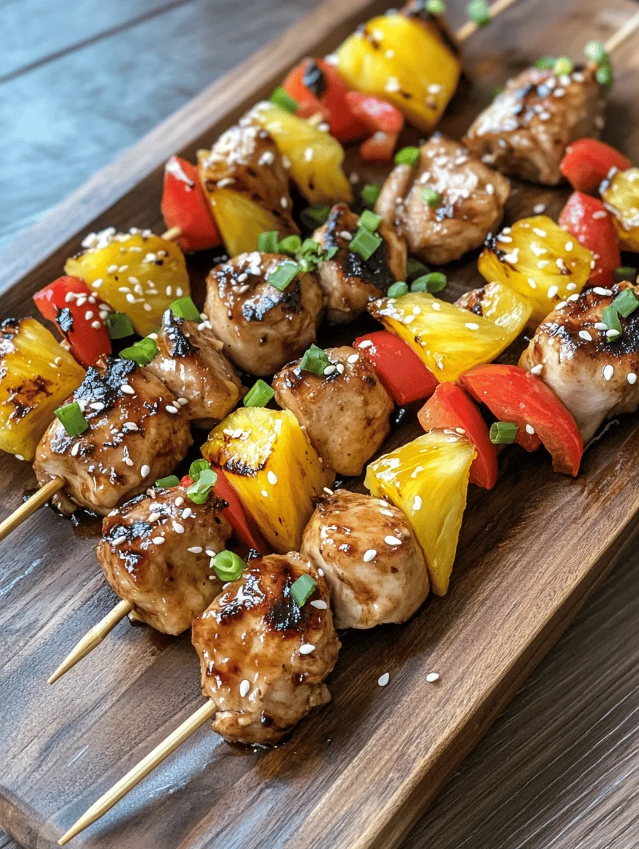 As the warm weather approaches, the aroma of grilled food wafts through backyards, parks, and outdoor gatherings. There is something undeniably appealing about cooking over an open flame, especially when it comes to summer meals that celebrate fresh, vibrant ingredients. Among the many options available, grilled pineapple and chicken teriyaki skewers stand out as a delightful fusion of flavors that is both satisfying and nutritious. This recipe not only brings together tender chicken, juicy pineapple, and colorful vegetables, but it also offers an easy, hands-on approach perfect for family gatherings or casual barbecues.
