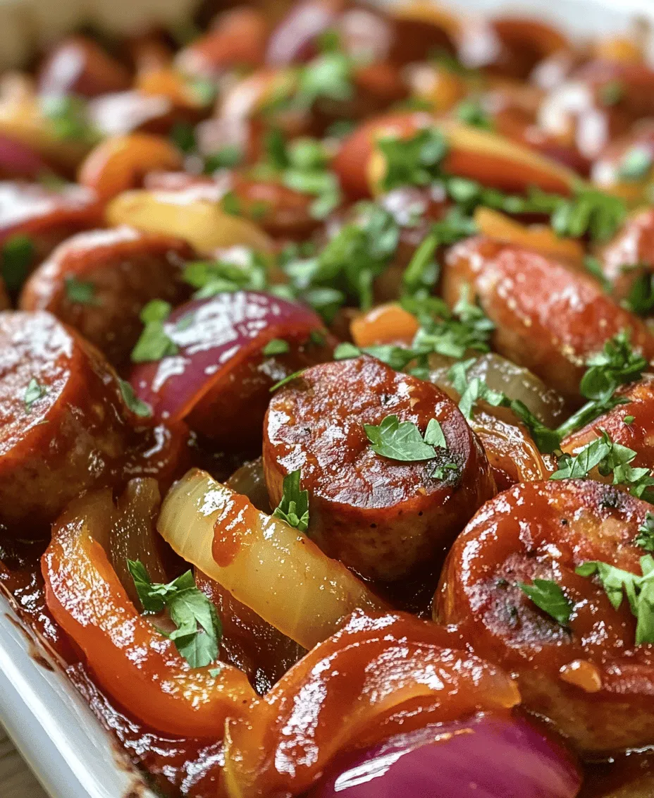 The allure of a delicious meal often lies in its simplicity, and few dishes embody this principle better than baked BBQ sausage. This easy-to-follow recipe combines the rich flavors of Italian sausage with the smoky sweetness of BBQ sauce, complemented by vibrant vegetables. Perfect for a weeknight dinner or a casual gathering, this dish is not only satisfying but also quick to prepare. Whether you're a seasoned cook or a kitchen novice, this baked BBQ sausage recipe promises to delight your taste buds with minimal effort.