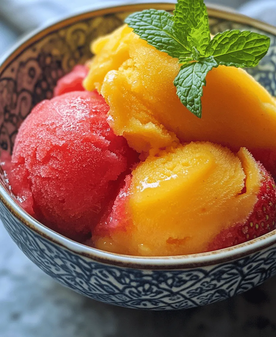 The origins of sorbet can be traced back to ancient civilizations, where variations of frozen desserts were enjoyed long before the invention of modern refrigeration. The word 