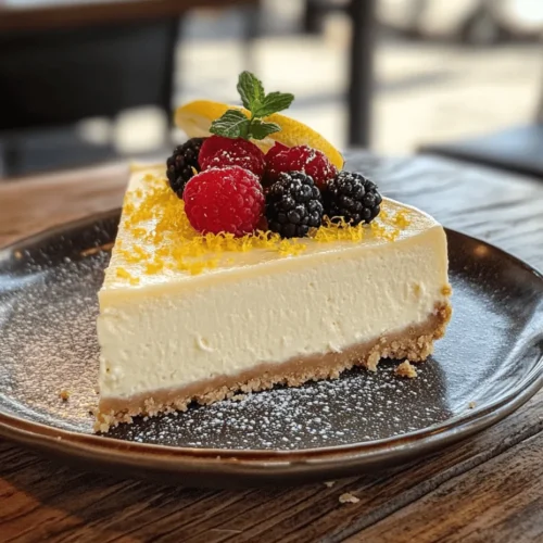 New York cheesecake is not just a dessert; it’s a culinary icon that has captured the hearts and palates of many. Renowned for its luxurious, creamy texture and rich flavor, this cheesecake stands out among its counterparts. Imagine slicing through a velvety layer of cheesecake that is both dense and light, each bite melting in your mouth, leaving you craving more. The allure of New York cheesecake lies in its simplicity and indulgence, making it a beloved choice for celebrations, gatherings, or even a quiet night in.
