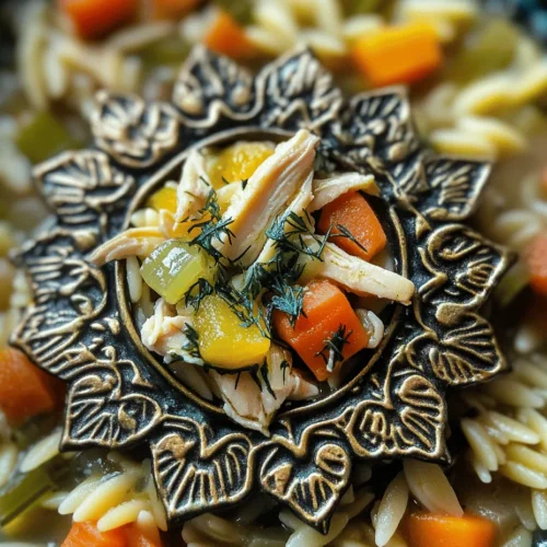 Lemon Orzo Chicken Soup is a delightful dish that beautifully encapsulates the flavors and culinary traditions of Greece. Known for its comforting qualities, this soup is more than just a meal; it’s a warm hug in a bowl that invites you to savor the vibrant tastes of the Mediterranean. The dish is particularly popular during the cooler months, providing nourishment and warmth while celebrating the fresh ingredients that are staples of Greek cuisine.