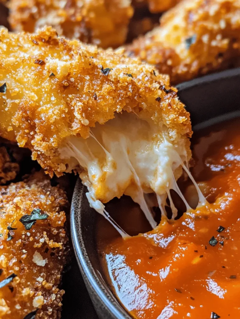 Mozzarella sticks have rightfully earned their place as a beloved comfort food and appetizer, bringing joy to the palates of snack lovers everywhere. Whether served as a starter at a gathering or enjoyed as a late-night snack, these gooey, cheesy delights evoke a sense of nostalgia for many. The irresistible combination of warm, stretchy mozzarella encased in a crispy, golden-brown coating is hard to resist. While frozen varieties are readily available at supermarkets, nothing quite compares to the satisfaction of biting into a freshly made mozzarella stick right from your kitchen.