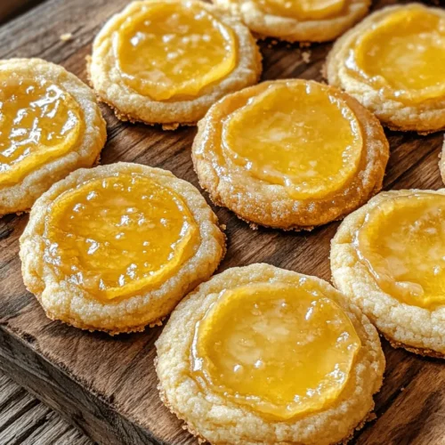 Are you ready to indulge in a dessert that perfectly balances creamy richness with zesty brightness? Look no further than Luscious Lemon Curd Crème Brûlée Cookies. This delightful treat captures the essence of two beloved desserts—lemon curd and crème brûlée—melding them into a cookie that is both innovative and utterly delicious. The sweet, tangy burst of lemon flavor combined with a velvety crème brûlée topping makes these cookies a standout addition to any dessert table.