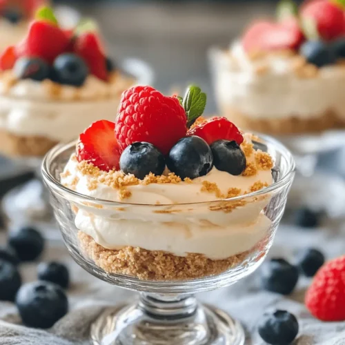 One of the star ingredients of this cheesecake fluff is low-fat cream cheese. By using low-fat cream cheese, you can significantly reduce the overall calorie count of the dessert while still retaining that creamy texture that everyone loves. Low-fat cream cheese typically contains about one-third less fat than regular cream cheese, making it a great choice for those who are conscious about their dietary fat intake.