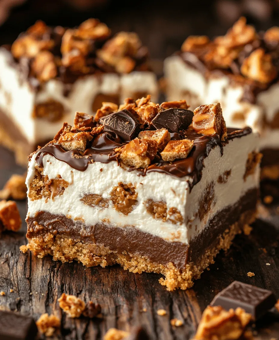 If you're on the lookout for a dessert that perfectly balances the rich creaminess of cheesecake with the delightful crunch of candy bars, look no further than Reese's Butterfinger Cheesecake Bars. This indulgent treat brings together the velvety smoothness of traditional cheesecake, the nutty flavor of peanut butter, and the satisfying crunch of Butterfinger candies, creating a mouthwatering experience that is hard to resist. Perfect for celebrations, potlucks, or simply satisfying your sweet tooth, these cheesecake bars are a guaranteed crowd-pleaser.