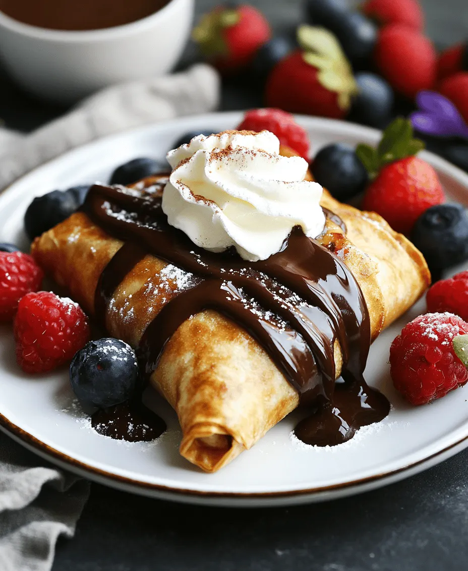 Dessert chimichangas have taken the culinary world by storm, captivating dessert lovers with their deliciously crispy exteriors and indulgent fillings. This delightful Mexican-inspired treat marries the comfort of traditional chimichangas with sweet ingredients, transforming them into a dessert that appeals to both the young and the young-at-heart. Among these, the <strong><div class='code-block code-block-1' style='margin: 8px 0; clear: both;'>
<script async src=