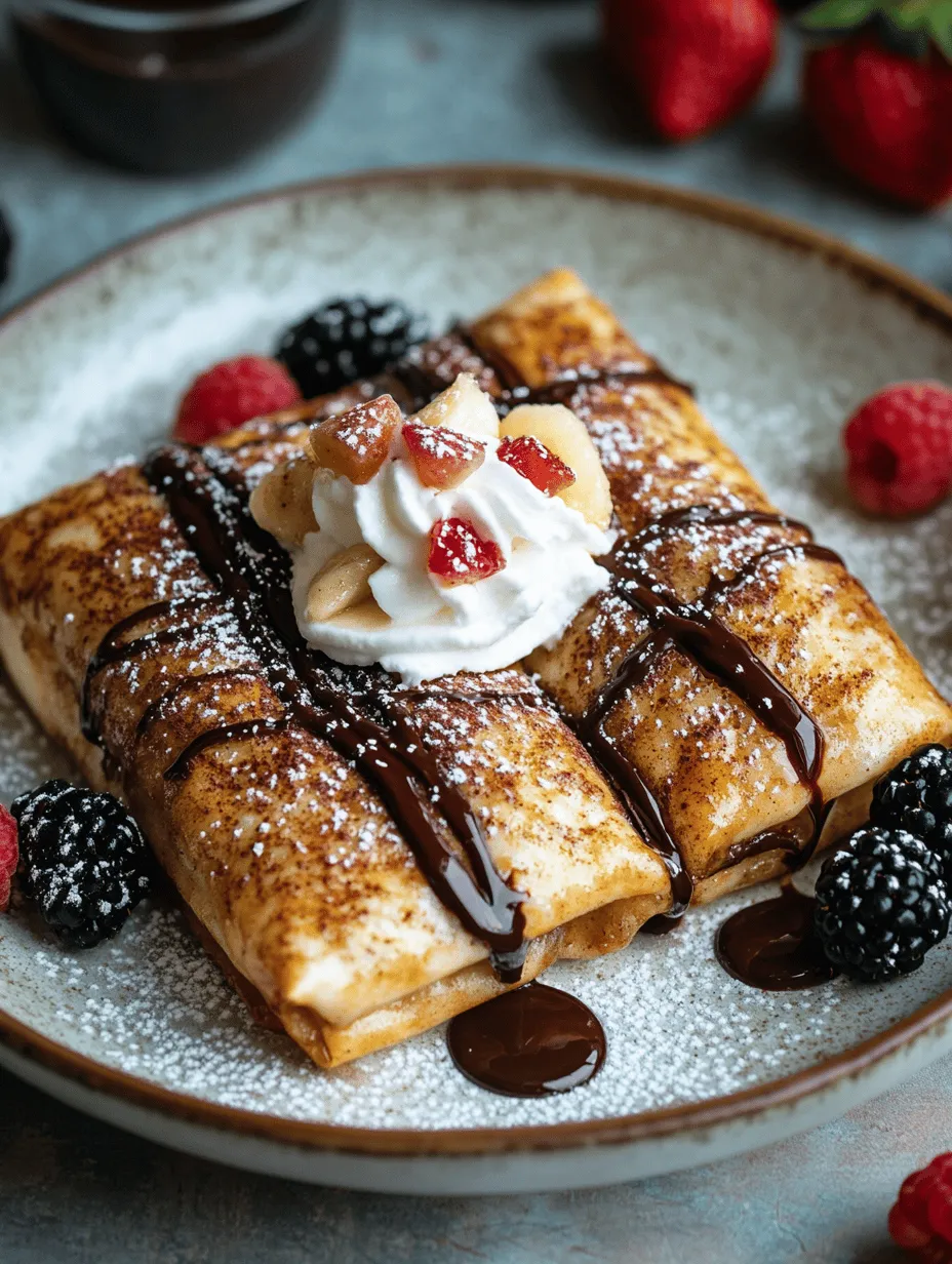 Dessert chimichangas have taken the culinary world by storm, captivating dessert lovers with their deliciously crispy exteriors and indulgent fillings. This delightful Mexican-inspired treat marries the comfort of traditional chimichangas with sweet ingredients, transforming them into a dessert that appeals to both the young and the young-at-heart. Among these, the Chocolate-Banana Bliss Chimichangas stand out, offering a harmonious blend of rich chocolate and sweet banana flavors that creates a blissful experience in every bite.