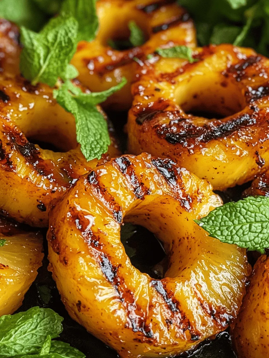 Grilled pineapple has captured the hearts (and taste buds) of food enthusiasts around the world, making its way from backyard barbecues to gourmet restaurant menus. The allure of this tropical fruit lies in its ability to transform under the heat of a grill, developing a caramelized exterior while maintaining its juicy sweetness. As culinary trends continue to evolve, grilled pineapple has emerged as a versatile ingredient, perfect for a wide range of dishes. Whether served as a refreshing dessert, a tangy side, or even as a bold addition to savory entrees, this delightful treat showcases a harmonious blend of sweet and savory flavors that tantalizes the palate.