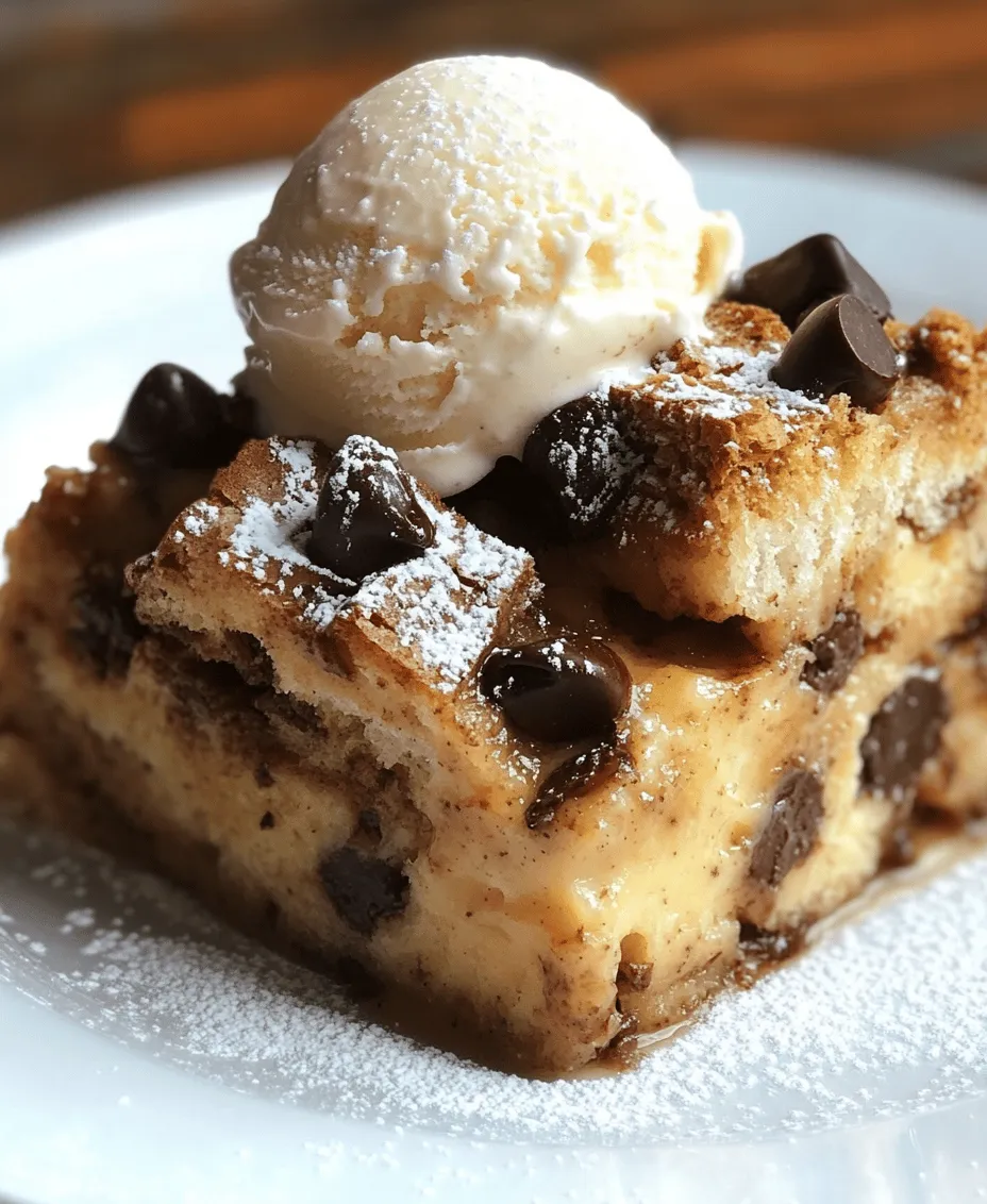 When it comes to comfort food desserts, few dishes can rival the warmth and nostalgia evoked by a classic bread pudding. This delightful dish, which transforms humble ingredients into a rich and satisfying treat, has been a beloved staple in households for centuries. Among the myriad variations of this timeless dessert, the Heavenly Chocolate Chip Bread Pudding stands out as a modern classic that combines the traditional bread pudding concept with the irresistible allure of chocolate.