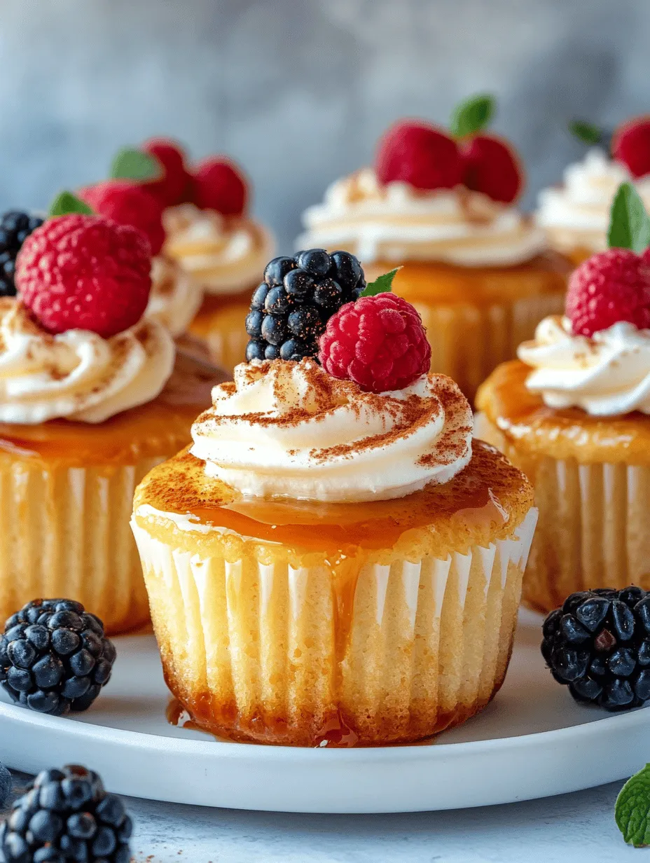 Imagine biting into a delightful treat that combines the creamy, luscious texture of traditional flan with the comforting, fluffy goodness of a muffin. Welcome to the world of Velvety Caramel Flan Muffins, a unique dessert that reimagines two beloved classics into a single, indulgent creation. These muffins capture the rich flavors of caramel and vanilla, all while maintaining a moist and tender crumb that makes them irresistible. Perfect for breakfast, a sweet snack, or a dessert at any time of the day, these muffins are sure to impress both family and friends.