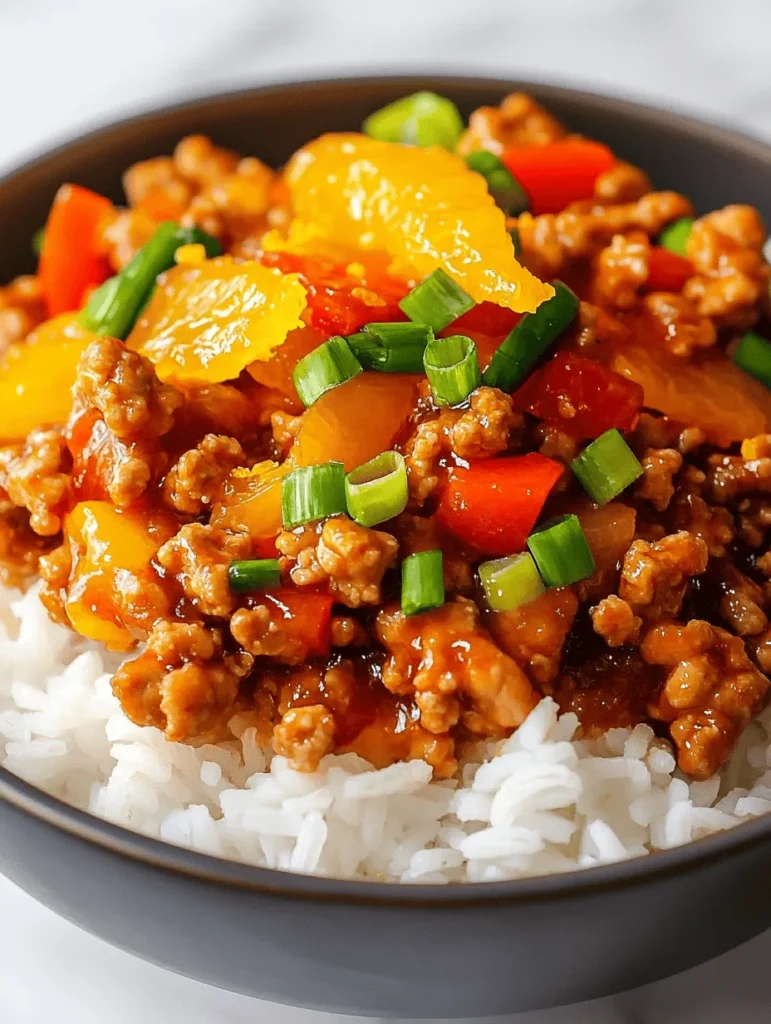 Are you searching for a vibrant and delicious dish that can be prepared in a snap? Look no further than this Easy Orange Ground Chicken Recipe! Combining the succulent flavors of ground chicken with the zesty brightness of oranges, this dish is sure to awaken your taste buds and add a splash of excitement to your dinner table. Whether you're feeding a family or just looking for a quick meal after a busy day, this recipe is designed for simplicity and flavor.